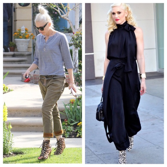 L.A.M.B Dorothee Platform Wedge Heels White leopard animal print sz 8 1/2 - Picture 13 of 16